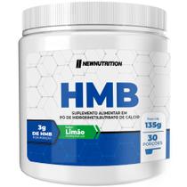 Suplemento Alimentar em Pó HMB (Hidroximetilbutirato de Cálcio) NewNutrition