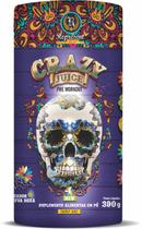 Suplemento Alimentar Em Pó Pré Treino Crazy Juice Sabor Uva Roxa 390g Pré Workout 60 Doses