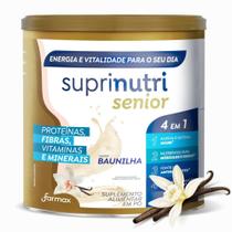 Suplemento Alimentar Em Pó Suprinutri Senior Sabor Baunilha 400g Farmax Suplemento Alimentar Em Pó Suprinutri Senior Sabor Baunilha 400g Farmax