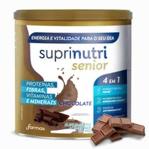 Suplemento Alimentar Em Pó Suprinutri Senior Sabor Chocolate 400g Farmax