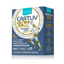 Suplemento Alimentar Equaliv Cartliv Ultra MDK 60 Cápsulas