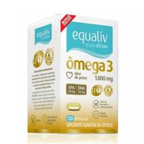 Suplemento Alimentar Equaliv Ômega 3 120 cápsulas