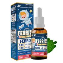 Suplemento Alimentar FERRIX em Gotas 30 ml Sabor Morango da Flora Nativa Suplemento Alimentar FERRIX em Gotas 30 ml Sabor Morango da Flora Nativa