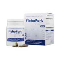 Suplemento Alimentar FleboFort com 60 Comprimidos - FortLife Suplemento Alimentar FleboFort com 60 Comprimidos - FortLife