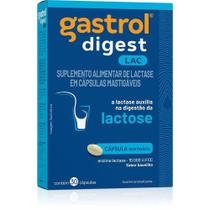 Suplemento Alimentar Gastrol Digest Lac com 30 Cápsulas Mastigáveis