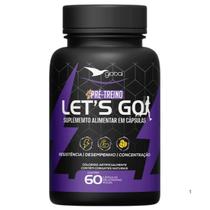 Suplemento Alimentar Global PréTreino Lets Go 60 Capsulas
