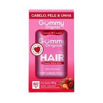 Suplemento Alimentar Gummy Hair Vitamin Morango do Amor 60 Gomas
