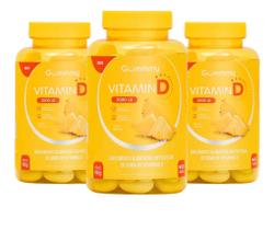 Suplemento Alimentar Gummy Vitamin D 30 Gomas KIT C/3 UN