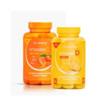 Suplemento Alimentar Gummy Vitamina C + Vitamina D Combo