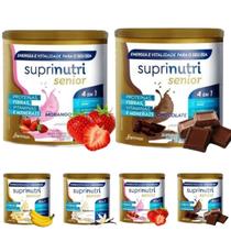 Suplemento alimentar idoso suprinutri senior 2 latas sabores Suplemento alimentar idoso suprinutri senior 2 latas sabores