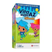 Suplemento Alimentar infantil VitasuprAZ 120 ml Os Chocolix - União Quimica