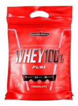 Suplemento Alimentar Integralmédica Whey 100% Pure Chocolate Refil 907g