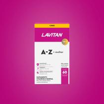 Suplemento alimentar lavitan a-z mulher 60 comprimidos