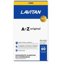 Suplemento Alimentar Lavitan A-Z Original com 60 comprimidos - Cimed