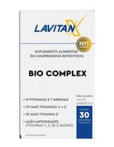 Suplemento Alimentar Lavitan Bio Complex 30Cps - Cimed - Nutracom Ind E Com Ltda