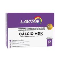 Suplemento Alimentar Lavitan Cálcio MDK com 30 comprimidos - Cimed