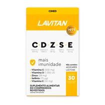 Suplemento Alimentar Lavitan CDZSE 30 Comprimidos - Cimed Suplemento Alimentar Lavitan CDZSE 30 Comprimidos - Cimed
