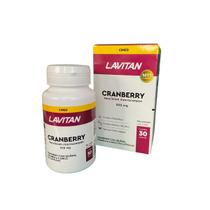 Suplemento Alimentar Lavitan Cranberry 500mg 30 Cápsulas