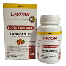 Suplemento Alimentar Lavitan Lipomoro HD Super Fórmula Cimed 60 Cápsulas