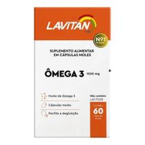 Suplemento Alimentar Lavitan Ômega 3 60 Cápsulas Suplemento Alimentar Lavitan Ômega 3 60 Cápsulas