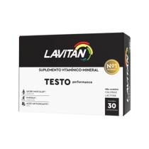 Suplemento Alimentar Lavitan Testo Performance 30 Comprimidos - Cimed