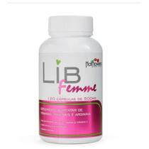 Suplemento Alimentar Lib Femme Cápsula Vitaminas Mineiras e Arginina Suplemento Alimentar Lib Femme Cápsula Vitaminas Mineiras e Arginina