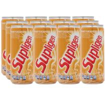 Suplemento Alimentar Líquido Supligen Peanut - Pacote com 12 Unidades (290ml cada)