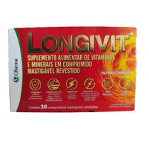 Suplemento Alimentar Longivit 30 Cpr Mastigáveis - Cifarma