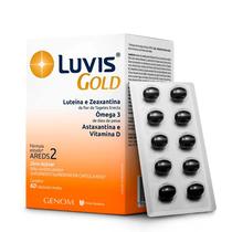 Suplemento Alimentar Luvis Gold 60 Cápsulas - Genom Suplemento Alimentar Luvis Gold 60 Cápsulas - Genom