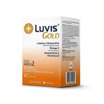 Suplemento Alimentar Luvis Gold 60Cps Moles - União Química - Uniao Quimica
