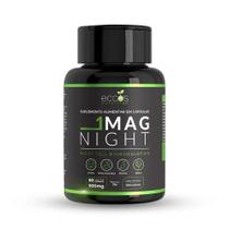 Suplemento Alimentar Mag Night 60 Cápsulas Eccos