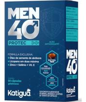 Suplemento Alimentar Masculino Men 40 Protec Katigua 60 Caps