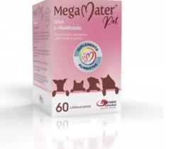 Suplemento Alimentar Mega Mater Pet Agener 60 Capsúlas Suplemento Alimentar Mega Mater Pet Agener 60 Capsúlas