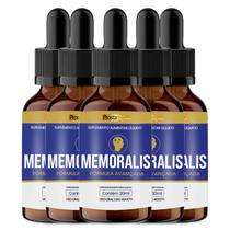 Suplemento Alimentar Memoralis Líquido 30 ml Memória em Dia Fórmula Avançada Uso Adulto Suplemento Alimentar Memoralis Líquido 30 ml Memória em Dia Fórmula Avançada Uso Adulto
