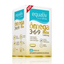 Suplemento Alimentar Mix Omêga (3, 6 e 9) Equaliv - Equaliv Pharma
