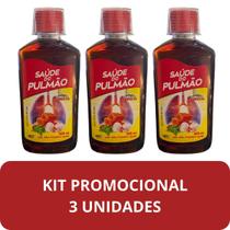 Suplemento Alimentar Nectamel S do Pulmão Frasco 300ml Kit 3 Unidades Suplemento Alimentar Nectamel S do Pulmão Frasco 300ml Kit 3 Unidades