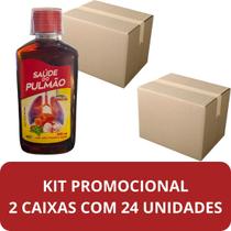 Suplemento Alimentar Nectamel Sde do Pulmão Frasco 300ml Kit 24 Unidades