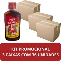 Suplemento Alimentar Nectamel Sde do Pulmão Frasco 300ml Kit 36 Unidades Suplemento Alimentar Nectamel Sde do Pulmão Frasco 300ml Kit 36 Unidades