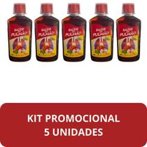 Suplemento Alimentar Nectamel Sde do Pulmão Frasco 300ml Kit 5 Unidades Suplemento Alimentar Nectamel Sde do Pulmão Frasco 300ml Kit 5 Unidades