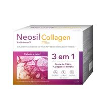 Suplemento Alimentar Neosil Collagen Sabor Abacaxi Com 30 Sachês De 5g Cada