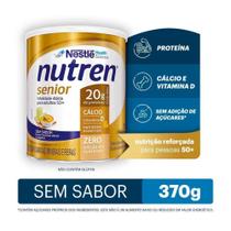 Suplemento Alimentar Nestlé Nutren Senior sem Sabor com 370G - Bayer
