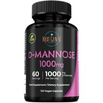 Suplemento alimentar NGU Next Gen U D-Manose 1000 mg 120 comprimidos Suplemento alimentar NGU Next Gen U D-Manose 1000 mg 120 comprimidos
