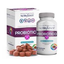 Suplemento Alimentar Nutrafases Probiótico para Cães - 60 Tabletes - Vetzam / Nutrafases