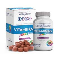 Suplemento Alimentar Nutrafases Vitaminas para Cães - 60 Tabletes - Vetzam / Nutrafases