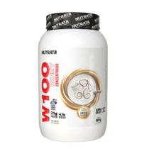 Suplemento Alimentar Nutrata W100 Whey Creme De Coco 900g