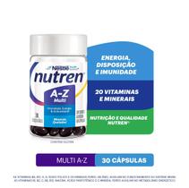 Suplemento Alimentar Nutren A-Z Multivitamínico 30 Cápsulas