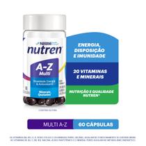 Suplemento Alimentar Nutren A-Z Multivitamínico 60 Cápsulas Suplemento Alimentar Nutren A-Z Multivitamínico 60 Cápsulas