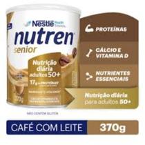 Suplemento Alimentar Nutren Sênior 50+ Café com Leite 370g - nestle