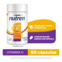 Suplemento Alimentar Nutren Vitamina D 2.000 UI 60 Cápsulas