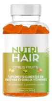 Suplemento Alimentar Nutri Hair Citrus Fruits 240g em gomas - Nutrihealth